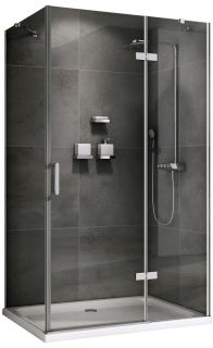 Душевой уголок ABBER Zart 110x90см хром AG08110-S91